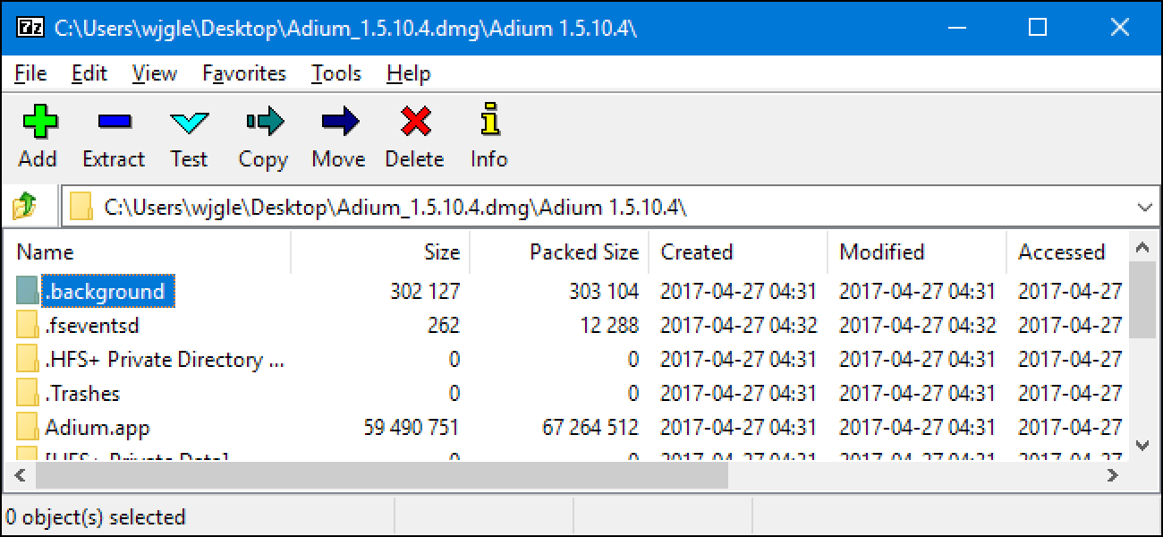 What program opens dmg files on windows